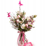 Buchet flori si oua de Paste – Standard