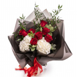 Buchet cu trandafiri rosii – Standard