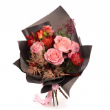 Buchet exotic in nuante de toamna – Standard