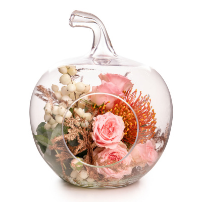 Aranjament floral de Halloween „Pink Potion”