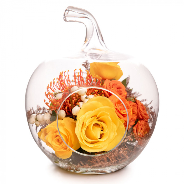 Aranjament floral „Golden Energy” – imaginea 1