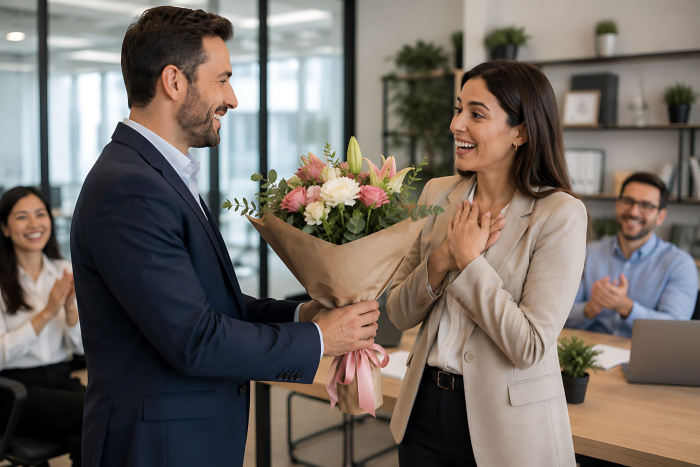 Cadou pentru sefa: 7 idei elegante care arata premium